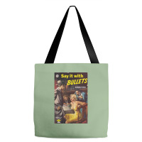 Vintage Hardboiled Detective Paperback Cover 6 Tote Bags | Artistshot