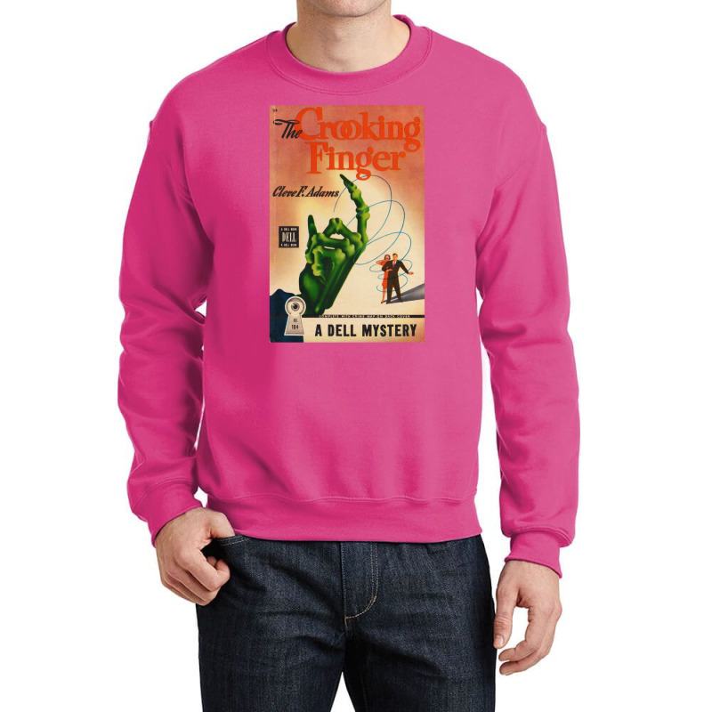 Vintage Hardboiled Detective Paperback Cover 8 Crewneck Sweatshirt by hekebufebog | Artistshot