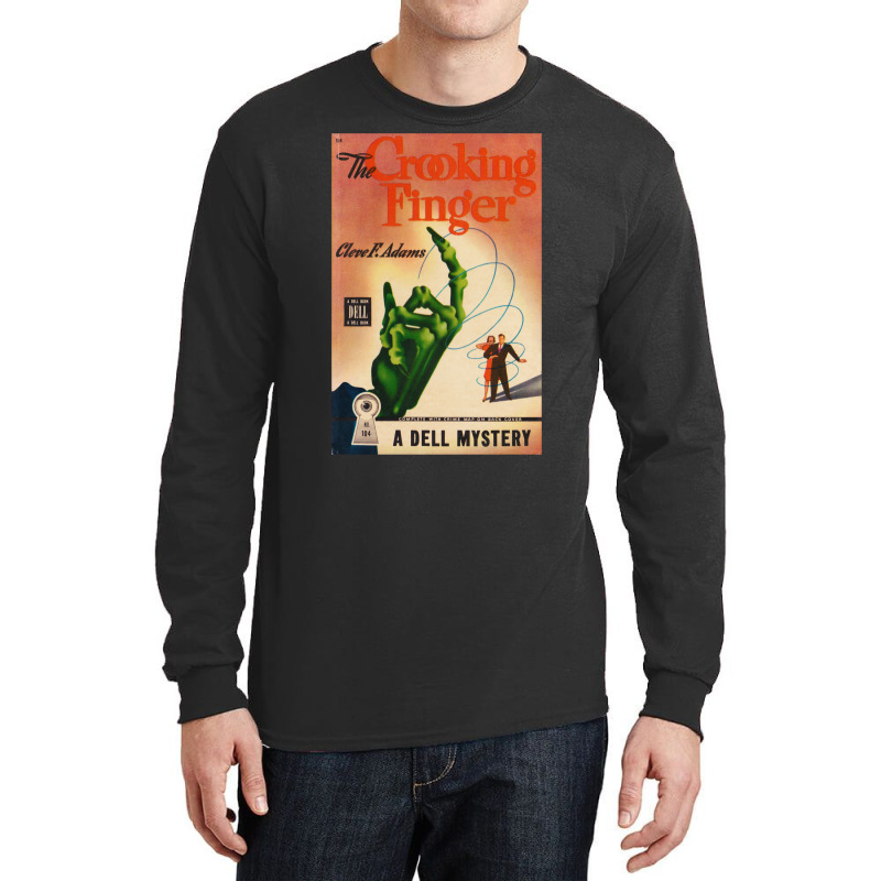 Vintage Hardboiled Detective Paperback Cover 8 Long Sleeve Shirts by hekebufebog | Artistshot