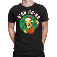 The Simpsons Christmas Homer D'oh-ho-ho T-shirt | Artistshot