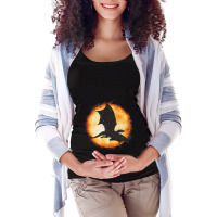 Mythical Fantasy Dragonfire Flying Dragon Hallowee Maternity Scoop Neck T-shirt | Artistshot