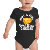 Just A Girl Who Loves Cheese   Cheddar Parmesan Da Baby Bodysuit | Artistshot