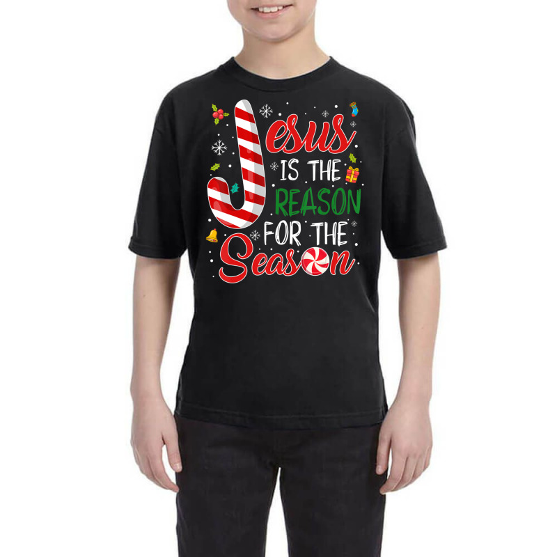 Jesus Is The Reason For The Season Christmas Pajam Youth Tee by donellajeremykoa | Artistshot