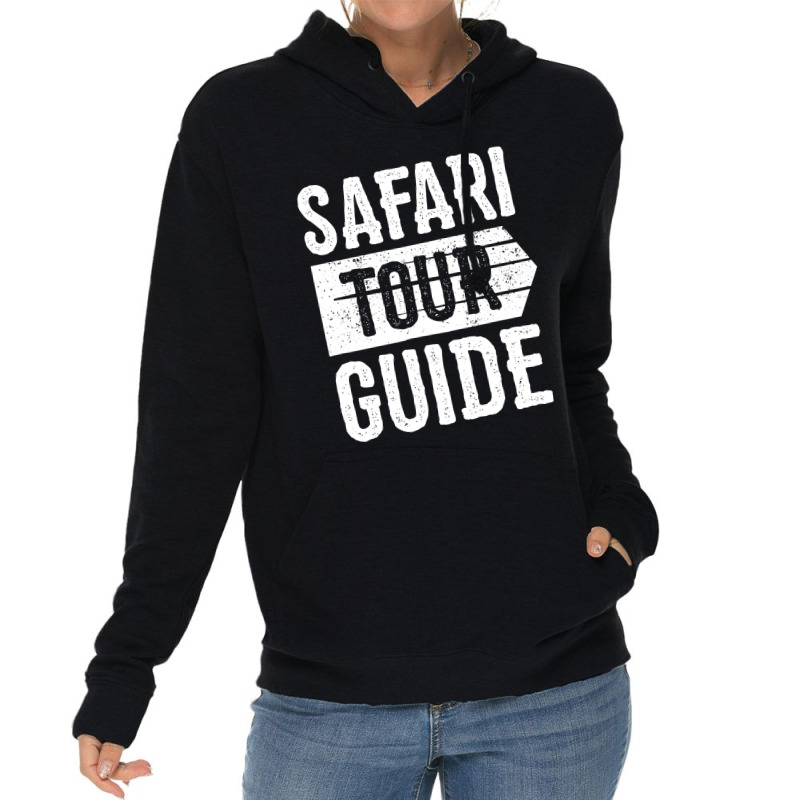 Safari Tour Guide Kids Adult Funny Halloween Costu Lightweight Hoodie | Artistshot