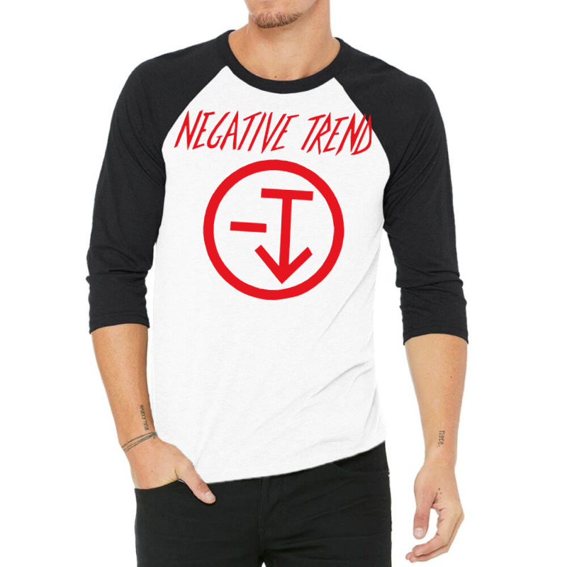 Negative Trend 3/4 Sleeve Shirt | Artistshot