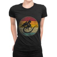 Dragon Gift Retro Style Vintage Funny 70s 80s 90s  Ladies Fitted T-shirt | Artistshot