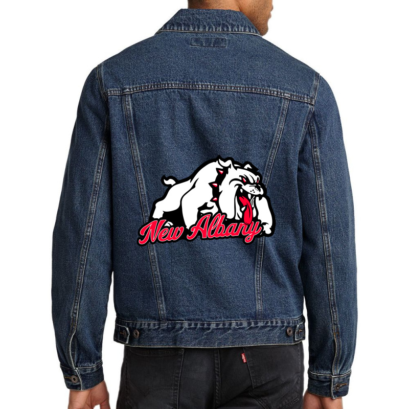 New Albany High School (indiana) Men Denim Jacket by TabithaTaylor | Artistshot