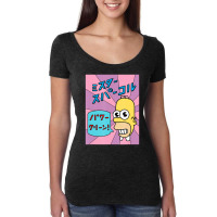 The Simpsons Homer Mr. Sparkle Kanji Box V1 Women's Triblend Scoop T-shirt | Artistshot