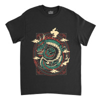 Japanese Dragon Warrior Samurai Kanji Mask Classic T-shirt | Artistshot