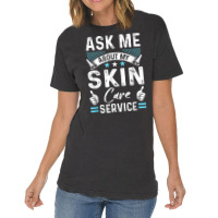 Skin Care Side Hustle Self Employed Beauty Busines Vintage T-shirt | Artistshot