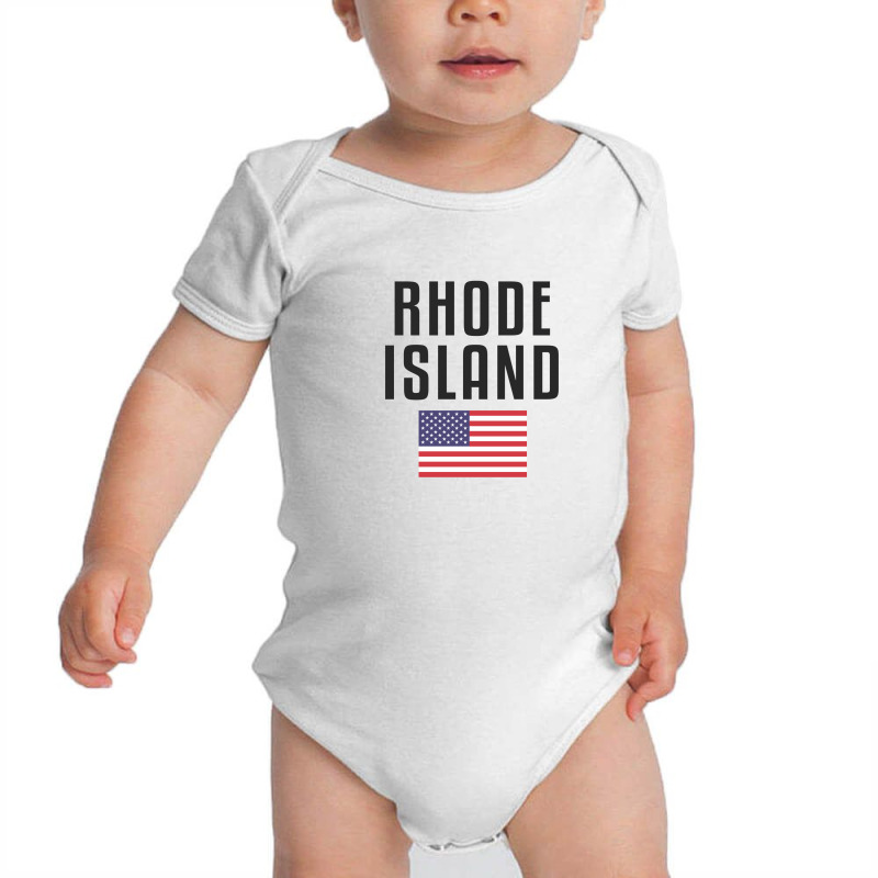 Rhode Island Baby Bodysuit by Chris Ceconello | Artistshot