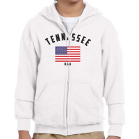 Tennessee Youth Zipper Hoodie | Artistshot