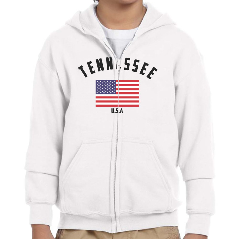 Tennessee Youth Zipper Hoodie by Chris Ceconello | Artistshot