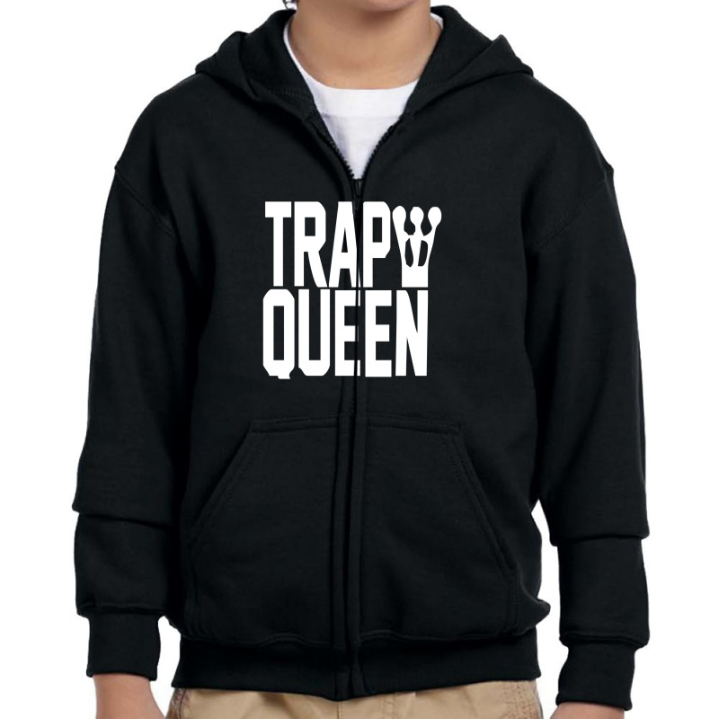 King Trap Queen New Youth Zipper Hoodie | Artistshot