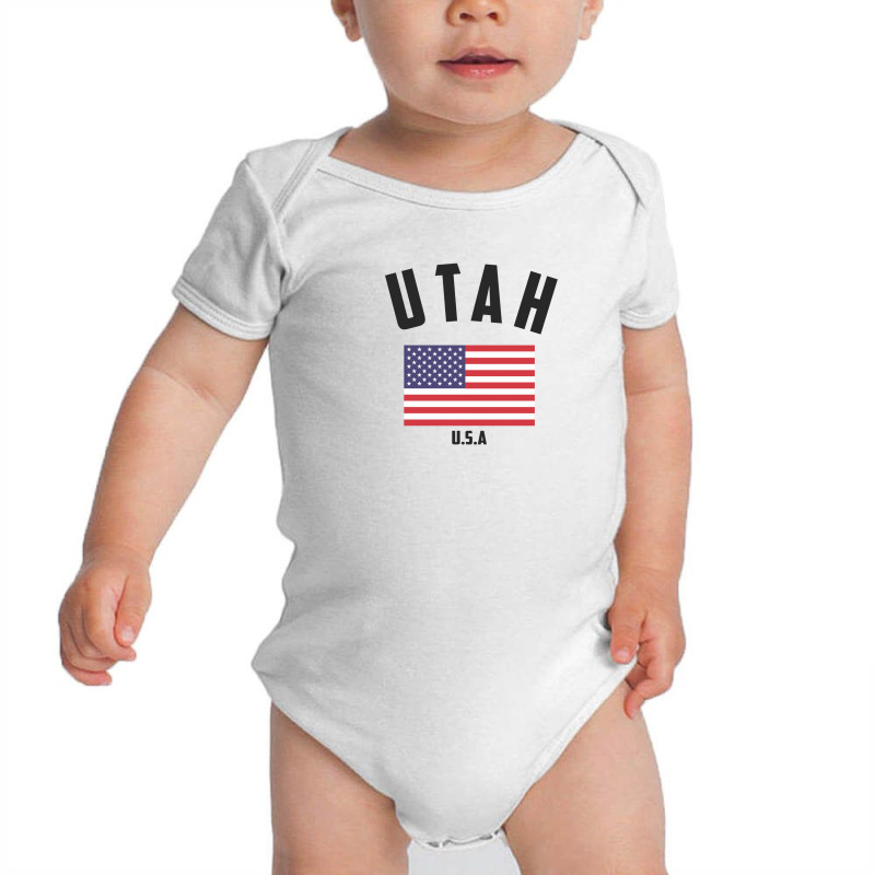 Utah Baby Bodysuit by Chris Ceconello | Artistshot