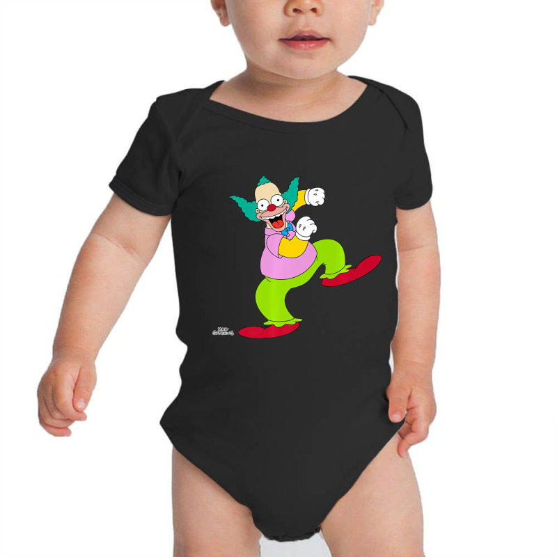 The Simpsons Krusty The Clown Dance Baby Bodysuit by longdanouj | Artistshot