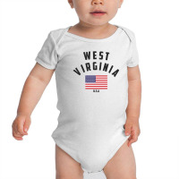 West Virginia Baby Bodysuit | Artistshot