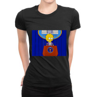 The Simpsons Lisa Simpson President Ladies Fitted T-shirt | Artistshot