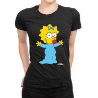 The Simpsons Maggie Needs A Hug Ladies Fitted T-shirt | Artistshot