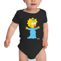 The Simpsons Maggie Needs A Hug Baby Bodysuit | Artistshot