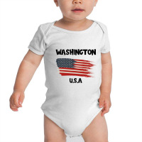 Washington Baby Bodysuit | Artistshot