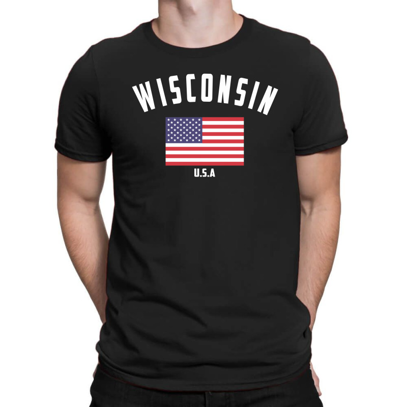 Wisconsin T-Shirt by Chris Ceconello | Artistshot