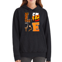 Leopard Love Halloween Pumpkin Fall Nurse Doctor G Vintage Hoodie | Artistshot