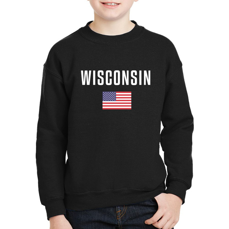 Wisconsin Youth Sweatshirt by Chris Ceconello | Artistshot