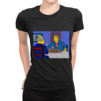 The Simpsons Principal Skinner Steamed Hands V2 Ladies Fitted T-shirt | Artistshot