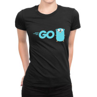 The,go,programming,language Ladies Fitted T-shirt | Artistshot