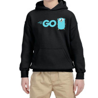 The,go,programming,language Youth Hoodie | Artistshot