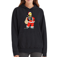 The Simpsons Santa Homer Holiday Vintage Hoodie | Artistshot