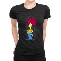 The Simpsons Sideshow Bob Die Bart Die V2 Ladies Fitted T-shirt | Artistshot