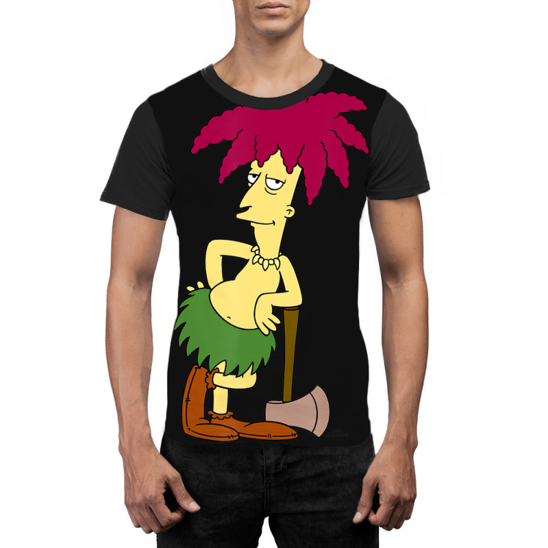 The Simpsons Sideshow Bob With Axe V2 Graphic T-shirt by longdanouj | Artistshot