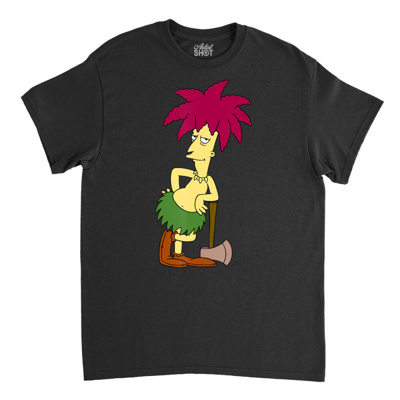 The Simpsons Sideshow Bob With Axe V2 Classic T-shirt by longdanouj | Artistshot