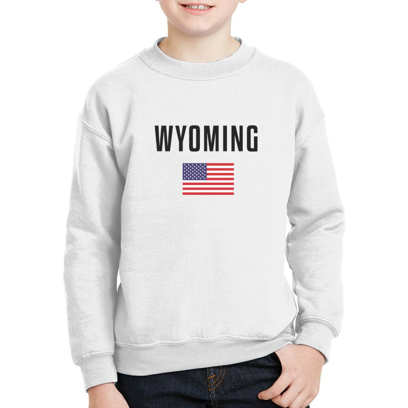 Wyoming Youth Sweatshirt by Chris Ceconello | Artistshot