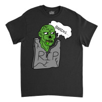 Headstone Zombie Classic T-shirt | Artistshot