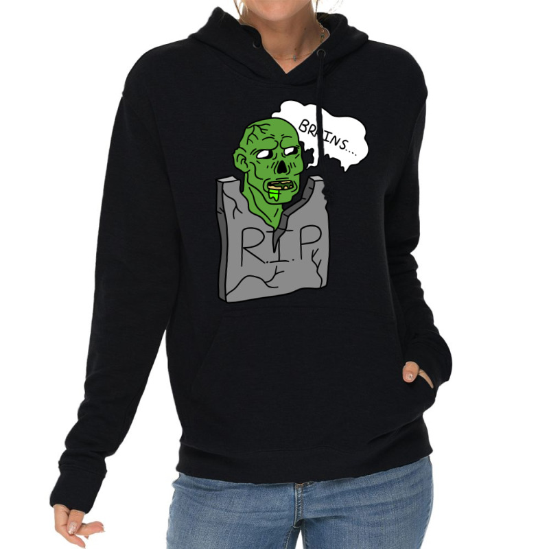 Headstone Zombie Lightweight Hoodie by ilham12 | Artistshot