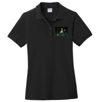 The Simpsons Treehouse Of Horror 3d Homer V-2 Ladies Polo Shirt | Artistshot