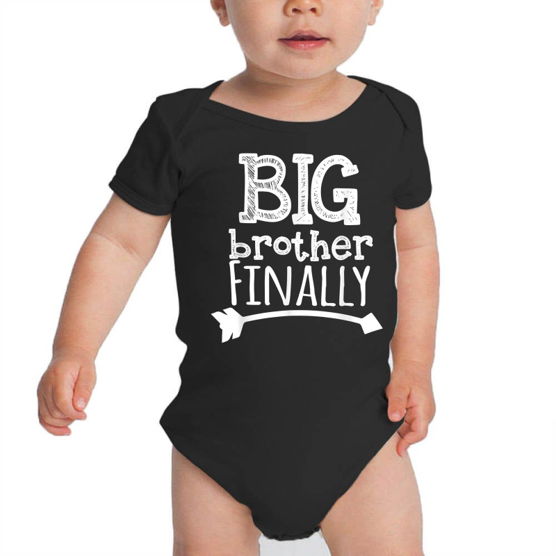 Big Brother Finally Novelty Tshirt For Boys & Olde Baby Bodysuit by corindu | Artistshot