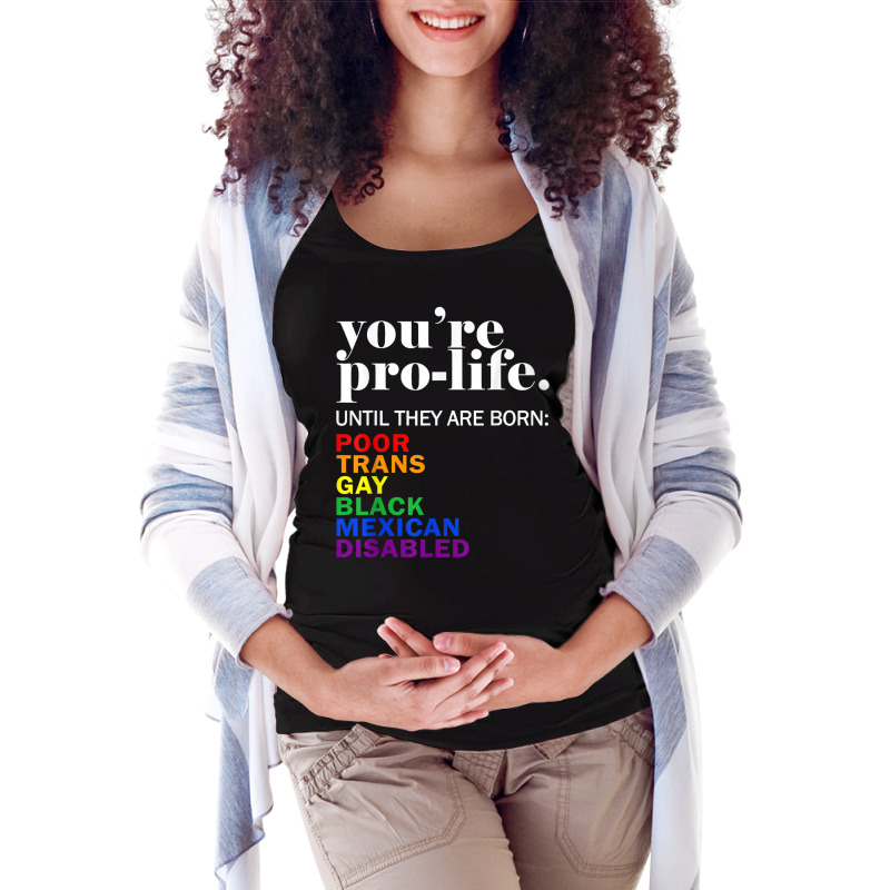 Funny Lgbt Pride Gay Pride Lgbtq T Shirt Maternity Scoop Neck T-shirt | Artistshot