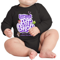 Littlest Pet Shop Who's In Your Shop T Shirt Long Sleeve Baby Bodysuit | Artistshot