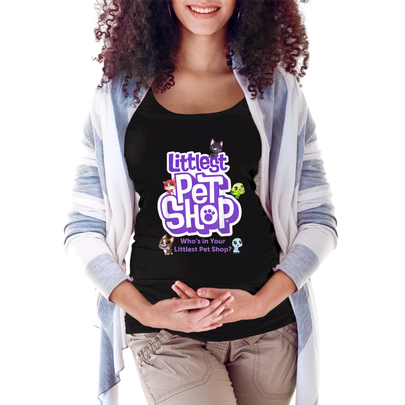 Littlest Pet Shop Who's In Your Shop T Shirt Maternity Scoop Neck T-shirt by galloywa | Artistshot