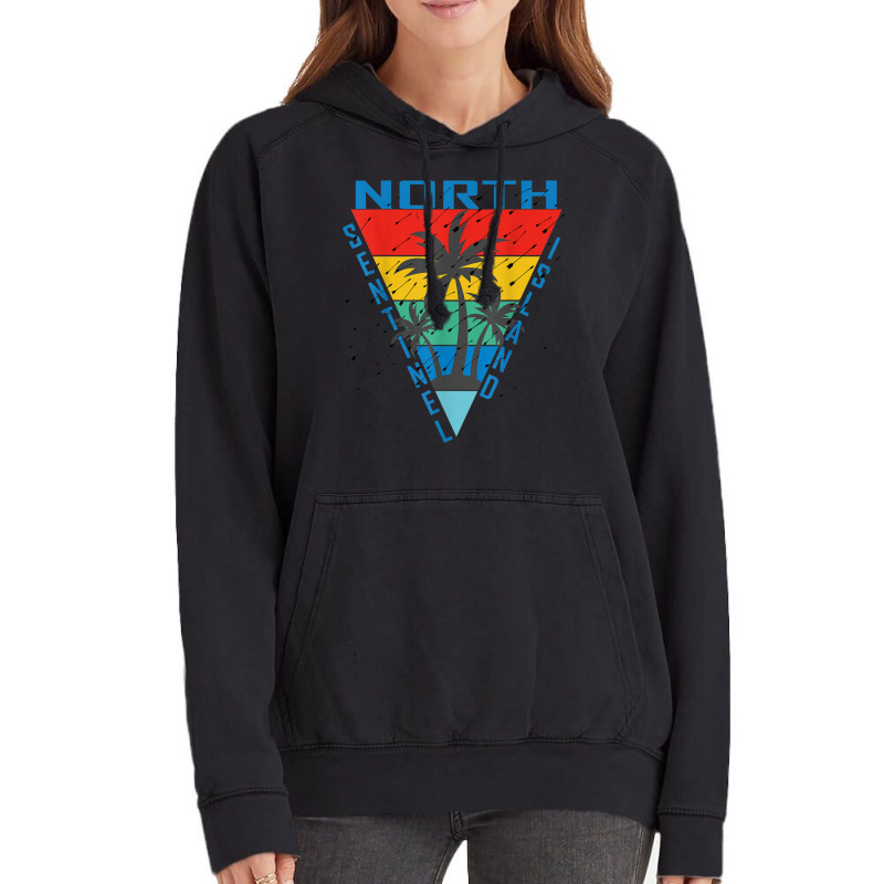 North Sentinel Island   Funny Anthropology Gag Vac Vintage Hoodie | Artistshot