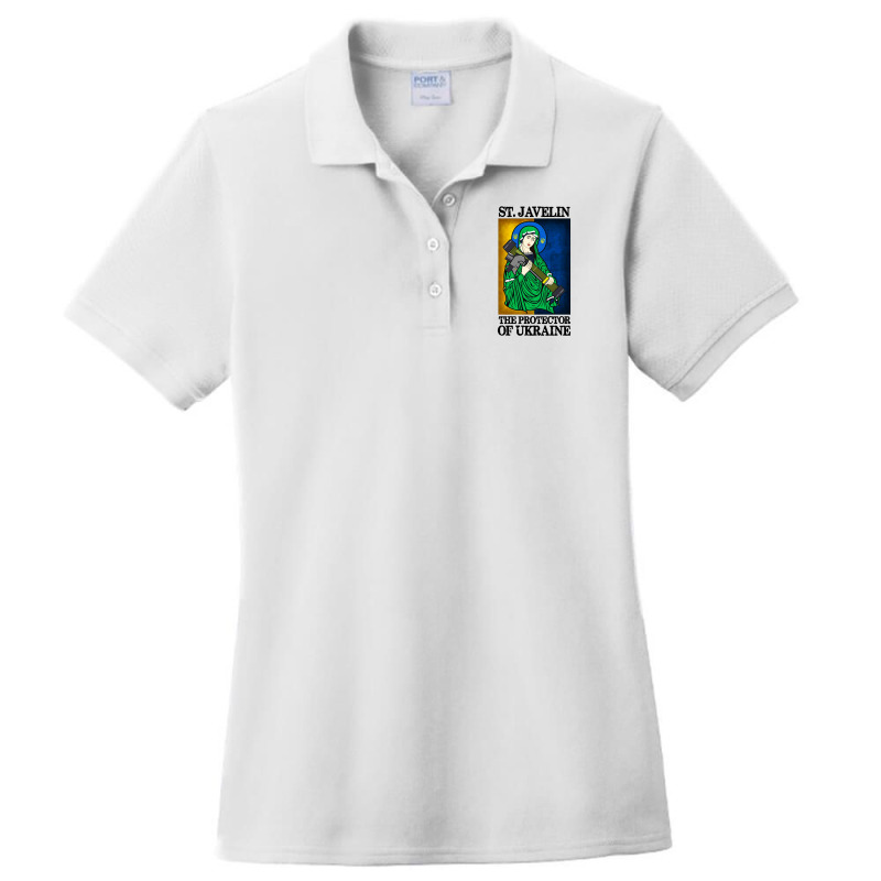 Saint Javelin Protector Ladies Polo Shirt | Artistshot