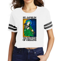 Saint Javelin Protector Scorecard Crop Tee | Artistshot