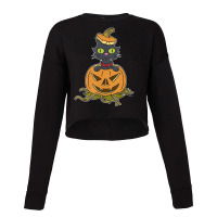 The Simpsons Treehouse Of Horror Halloween Snowbal Cropped Sweater | Artistshot