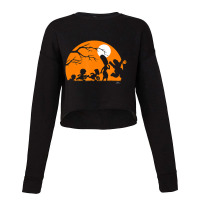 The Simpsons Treehouse Of Horror Halloween Spooky Cropped Sweater | Artistshot