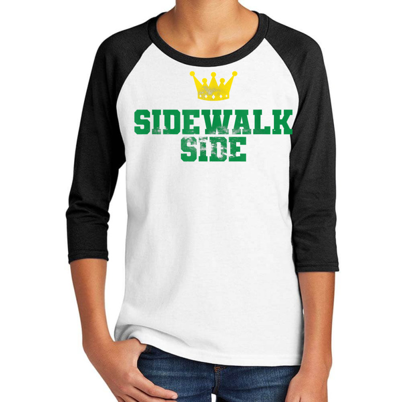 Sidewalk Side Mardi Gras Funny Festival Parade Cos Youth 3/4 Sleeve by barriee | Artistshot