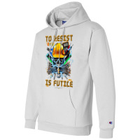 To Resist Is Futile Funny Electronic Electrical En Champion Hoodie | Artistshot